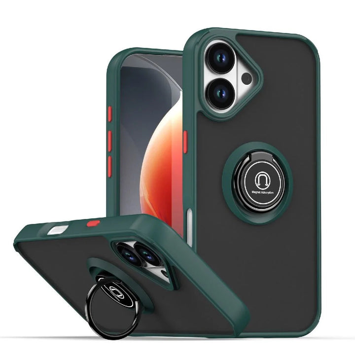 Heavy Duty Slim Hybrid Shockproof Armor Phone Case – Rugged Dual-Layer, Anti-Scratch, Easy Access, Slim Fit – For Apple iPhone 17