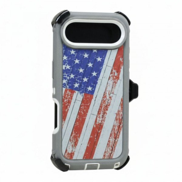 Premium Camo Heavy Duty Shockproof Protection Dual-Layer Rugged Defender Case with Belt Clip for Apple iPhone 17 Air