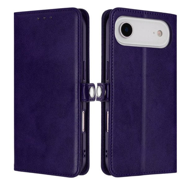 Wallet Phone Case with PU Leather, Card Holder Slot & Foldable Front Cover – Elegant Protection for Apple iPhone 17 Air