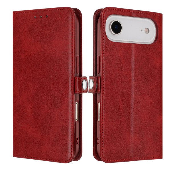 Wallet Phone Case with PU Leather, Card Holder Slot & Foldable Front Cover – Elegant Protection for Apple iPhone 17 Air