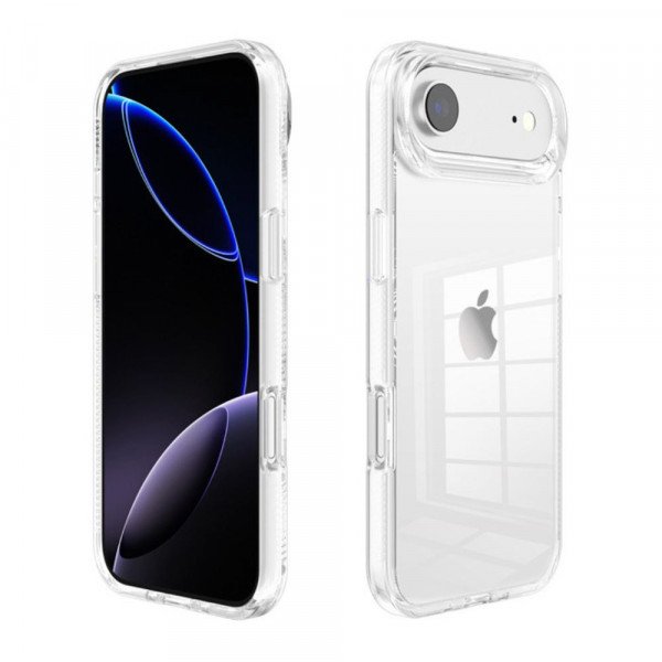 Clear Armor Hybrid Transparent Case for Apple iPhone 17 Air