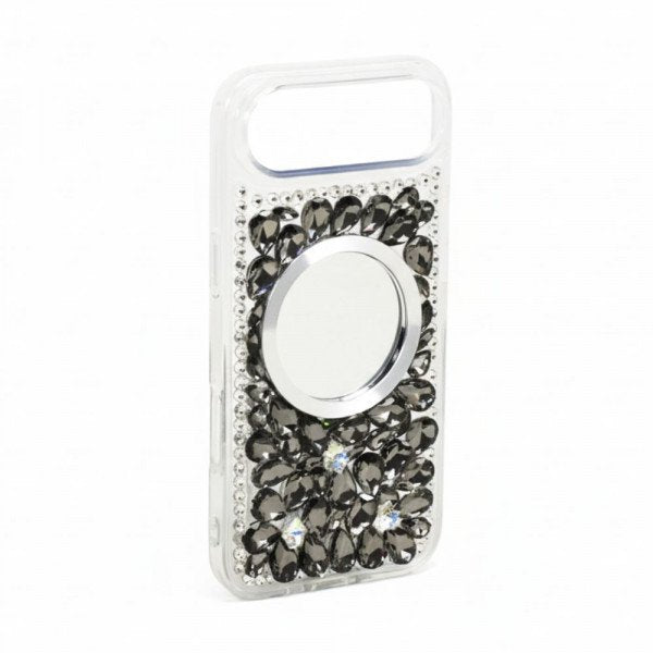 Wholesale Glitter Rhinestone Diamond Fashion Mirror Jewel Phone Case for Apple iPhone 17 Air