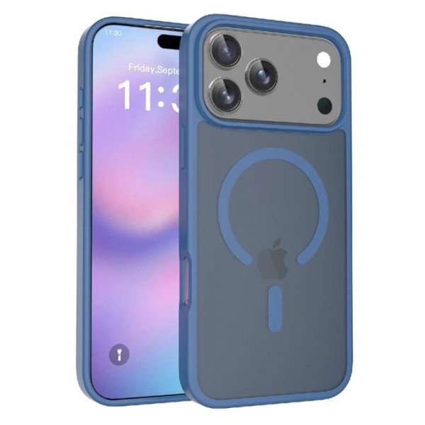 Clear Magnetic Magsafe TPU Phone Case for Apple iPhone 17 Pro Max