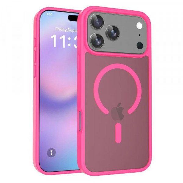 Clear Magnetic Magsafe TPU Phone Case for Apple iPhone 17 Pro