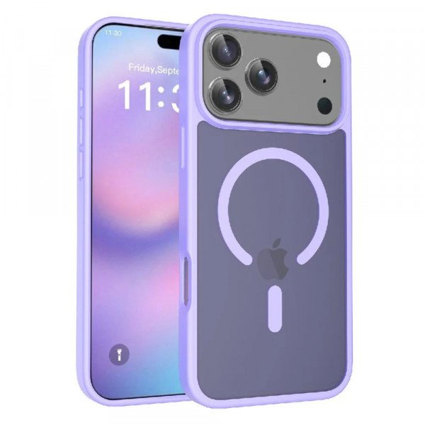Clear Magnetic Magsafe TPU Phone Case for Apple iPhone 17 Pro