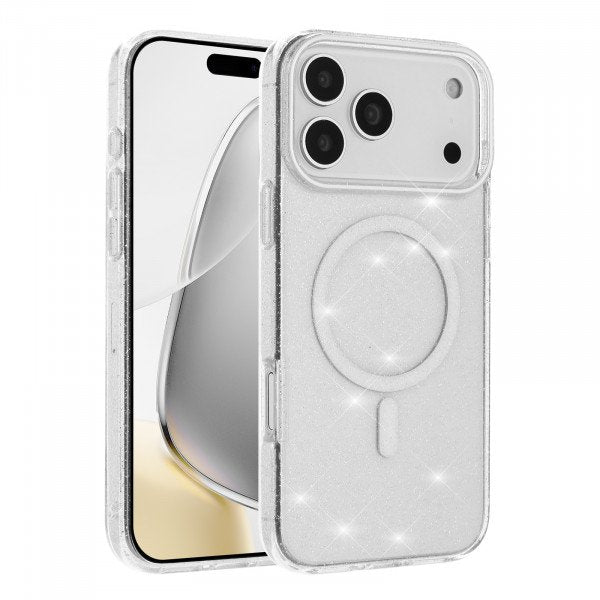 Shiny Gradient Transparent Phone Case with Clear Protective Design for Eye-Catching Style for Apple iPhone 17 Pro