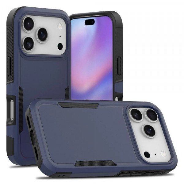 Heavy Duty Slim Hybrid Shockproof Armor Phone Case for Apple iPhone 17 Pro
