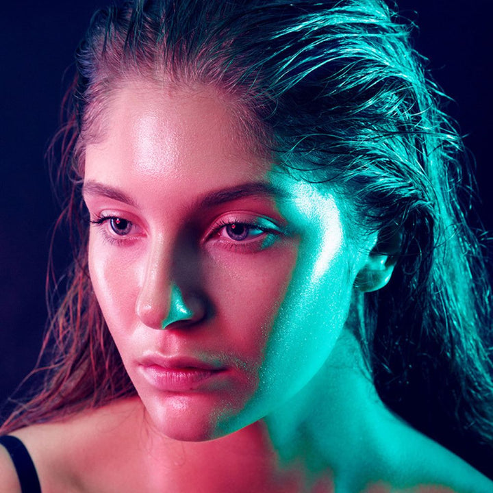 RGB Selfie Light with Clip, 3 Lighting Modes, 7 Colors, Dimmable LED, Rechargeable