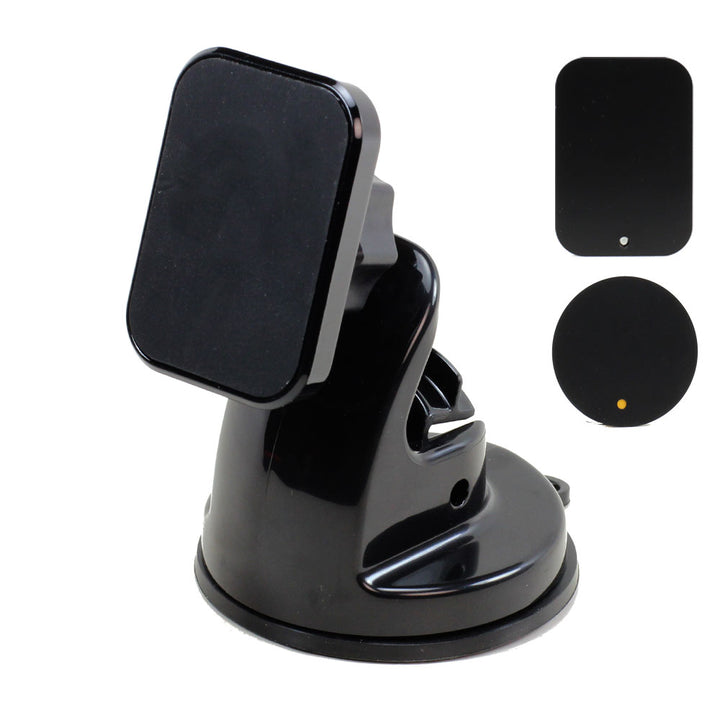 Magnetic Windshield and Dashboard Car Mount Holder Phone Stand Secure 360° Rotation Mount