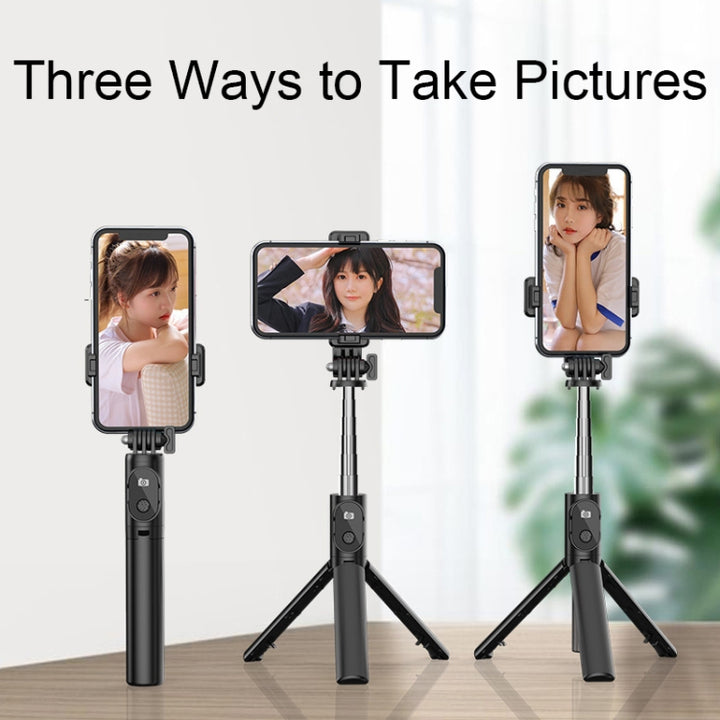Professional Selfie Stick Tripod with LED Fill Light, Wireless Remote & 40" Extendable Stand