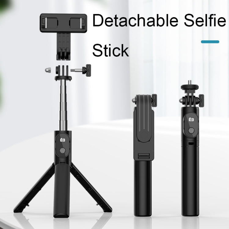 Professional Selfie Stick Tripod with LED Fill Light, Wireless Remote & 40" Extendable Stand