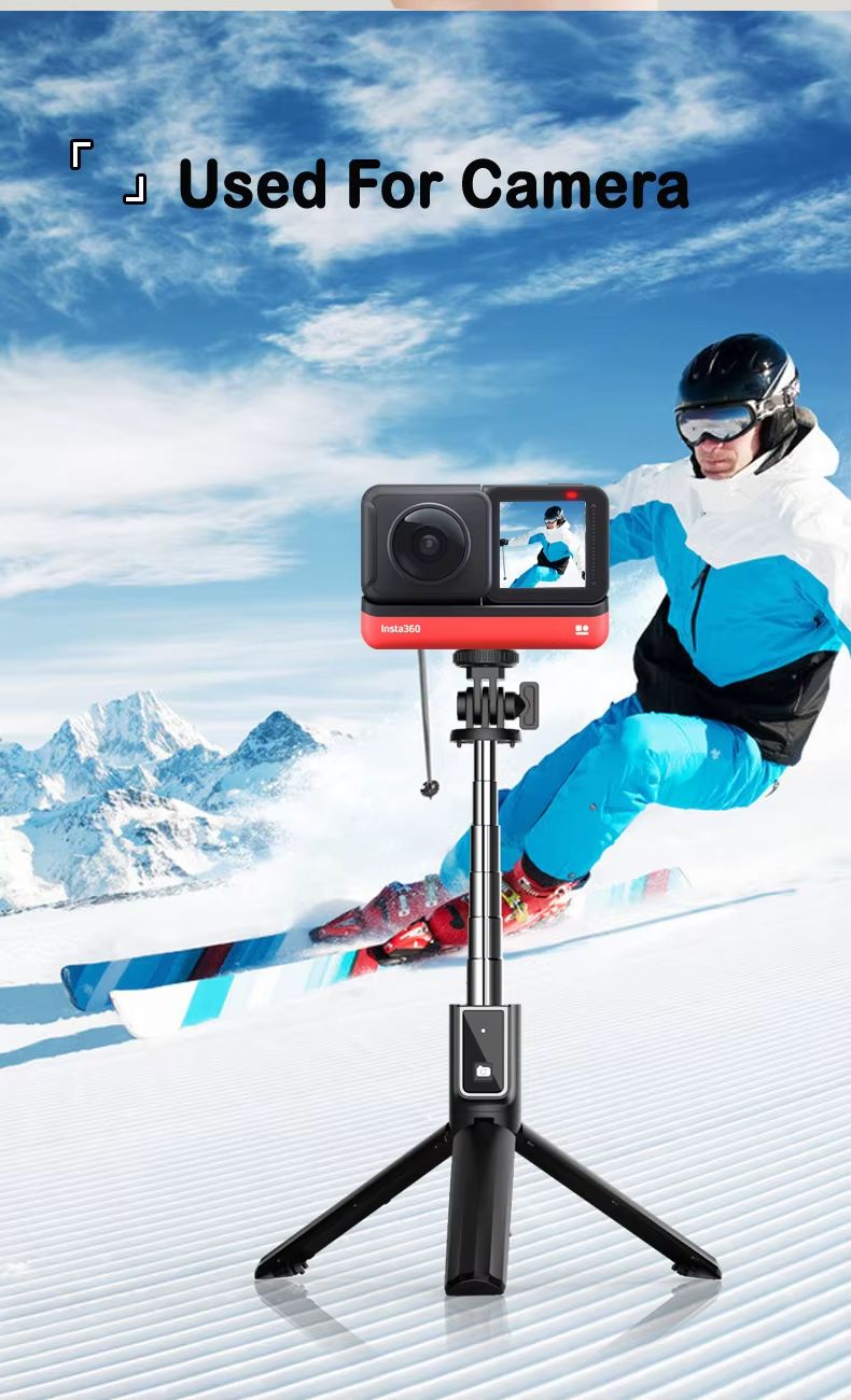Professional Selfie Stick Tripod with Wireless Remote Control, 3.3ft Extendable, Universal Phone Holder, Adjustable Angles