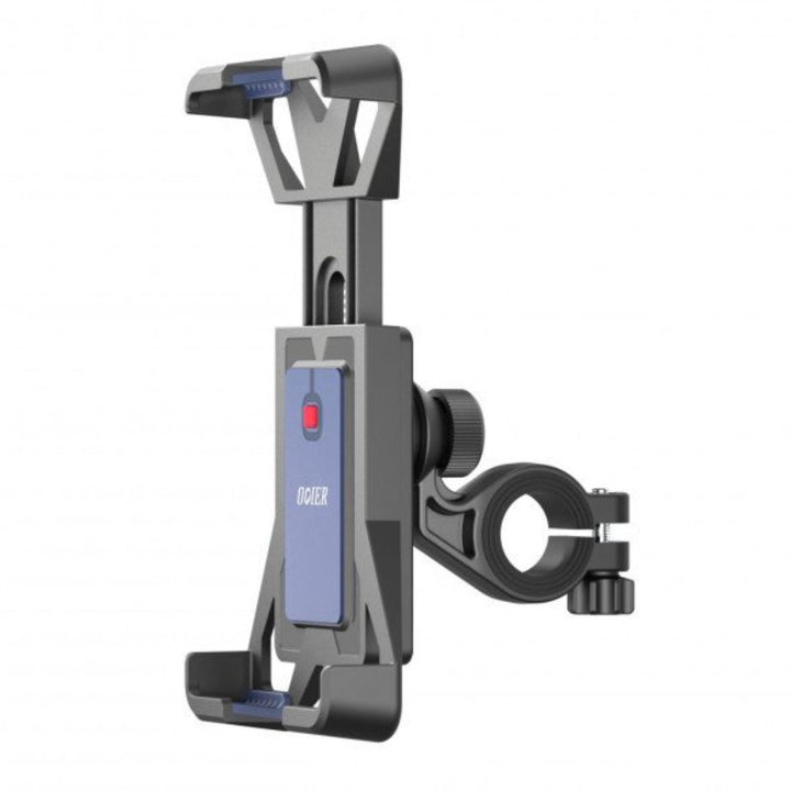 Heavy Duty Protection Motorcycle, Bike, Scooter Short Arm Automatic Lock Phone Holder Mount