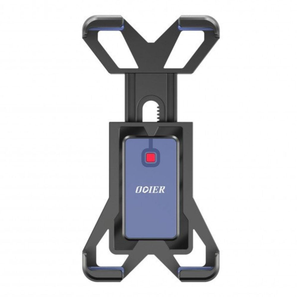 Heavy Duty Protection Motorcycle, Bike, Scooter Short Arm Automatic Lock Phone Holder Mount