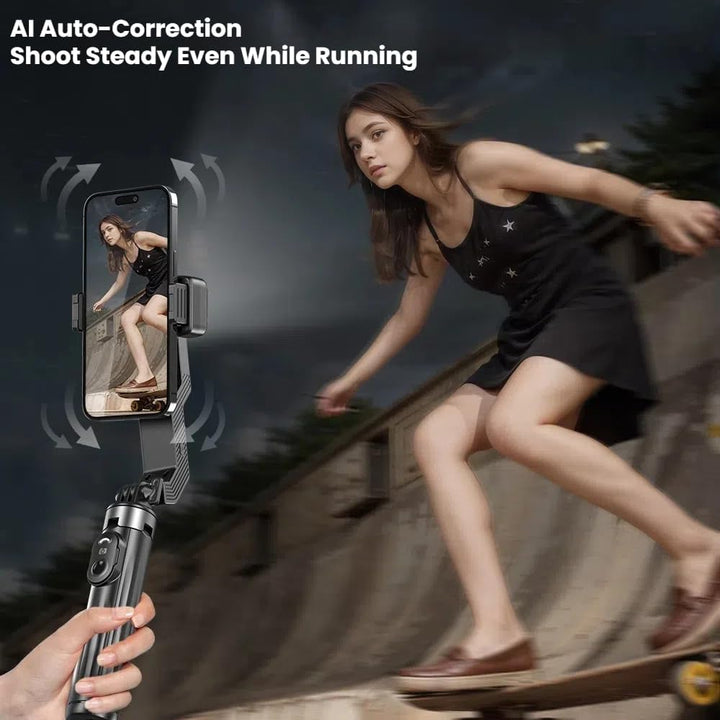 Professional Selfie Stick Tripod with LED Fill Light, 360° Rotation, Wireless Remote, Stabilizer Stand