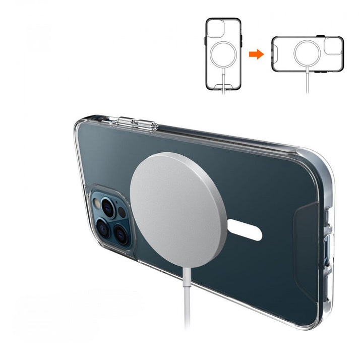 Slim Crystal Clear MagSafe Magnetic Protection Case for iPhone 16 Pro Max