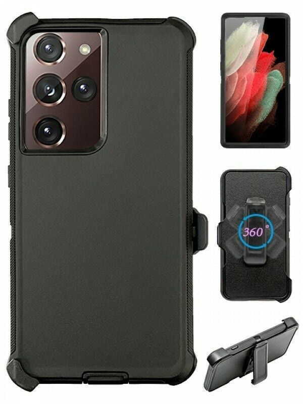 Heavy Duty Armor Robot Case with Clip & Shockproof Protection for Samsung Galaxy S25 Plus 5G – Rugged Defender Case – Samsung Galaxy S25 Plus 5G