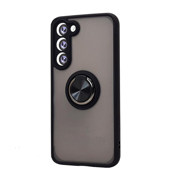 Tuff Slim Armor Hybrid Ring Stand Case with Kickstand & Shockproof Protection for Samsung Galaxy S25 Plus 5G