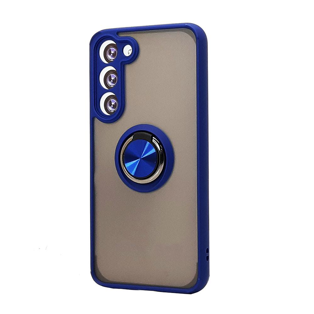 Tuff Slim Armor Hybrid Ring Stand Case with Kickstand & Shockproof Protection for Samsung Galaxy S25 Plus 5G