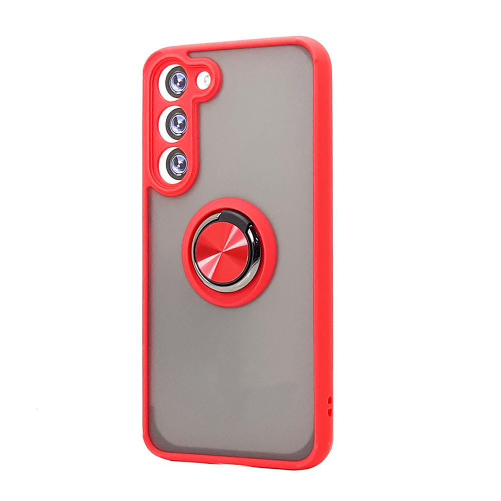 Tuff Slim Armor Hybrid Ring Stand Case with Kickstand & Shockproof Protection for Samsung Galaxy S25 Plus 5G