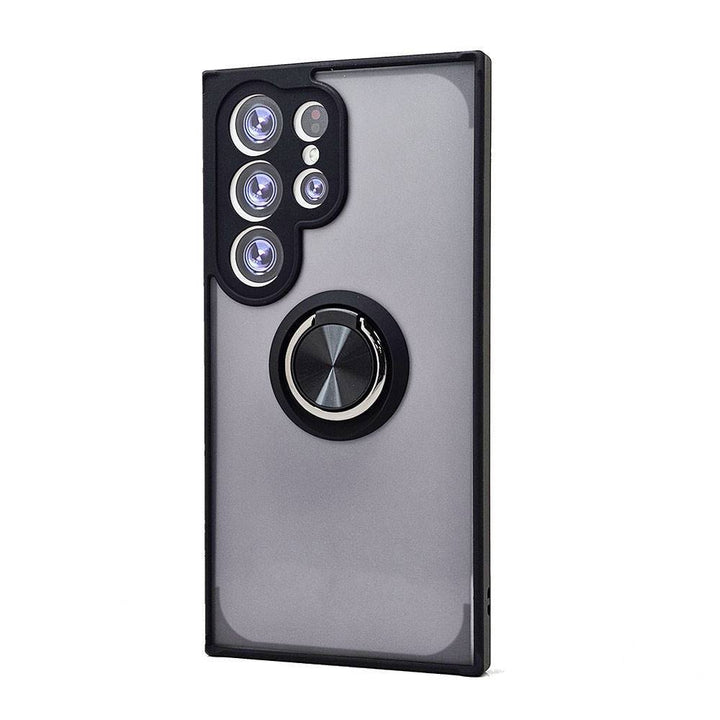 Tuff Slim Armor Hybrid Ring Stand Protective Case with Kickstand & Dual Layer Protection for Samsung Galaxy S25 Ultra 5G