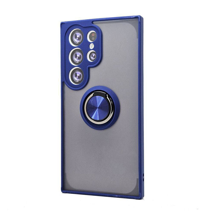 Tuff Slim Armor Hybrid Ring Stand Protective Case with Kickstand & Dual Layer Protection for Samsung Galaxy S25 Ultra 5G