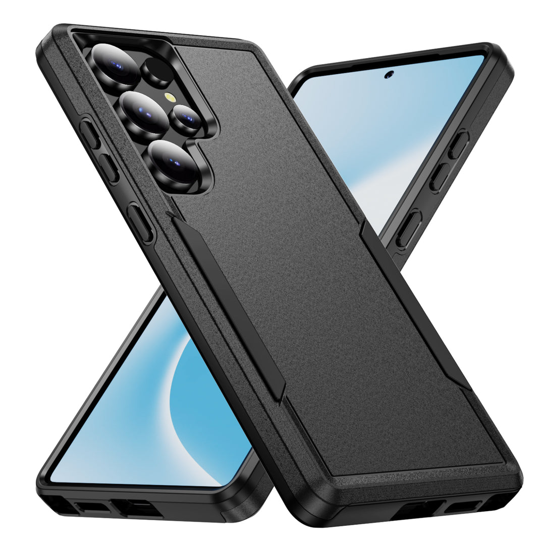 Heavy Duty Strong Armor Hybrid Trailblazer Case Cover, Shockproof Defender, Full Protection for Samsung Galaxy S25 Ultra 5G