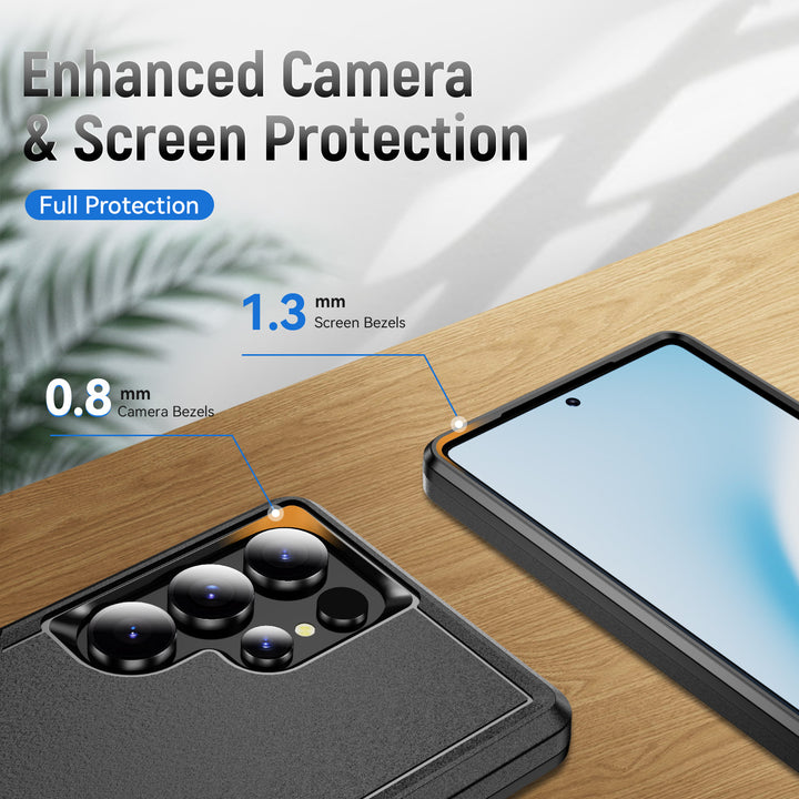Heavy Duty Strong Armor Hybrid Trailblazer Case Cover, Shockproof Defender, Full Protection for Samsung Galaxy S25 Ultra 5G