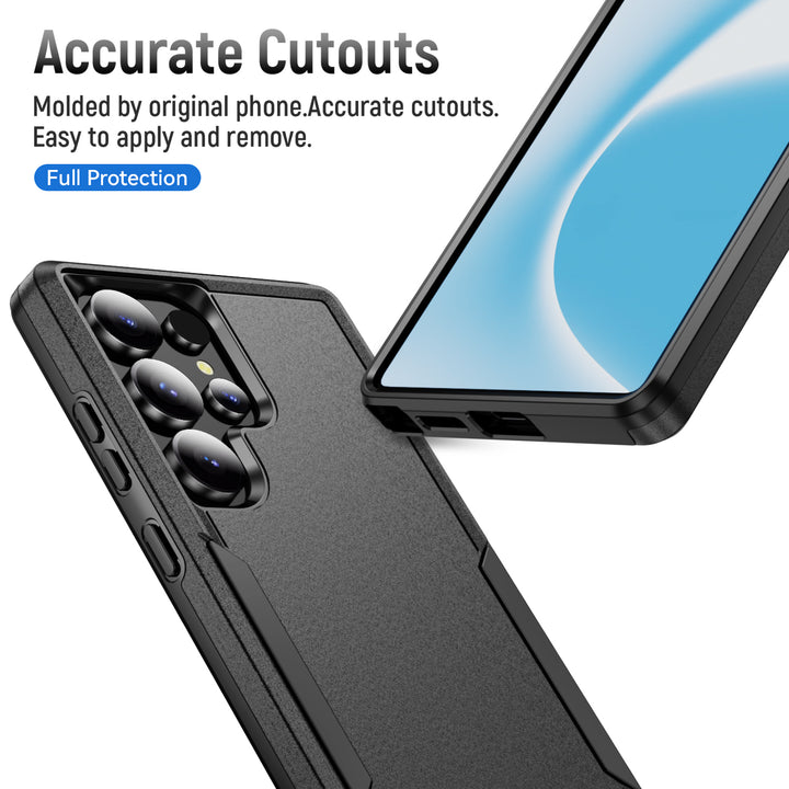 Heavy Duty Strong Armor Hybrid Trailblazer Case Cover, Shockproof Defender, Full Protection for Samsung Galaxy S25 Ultra 5G