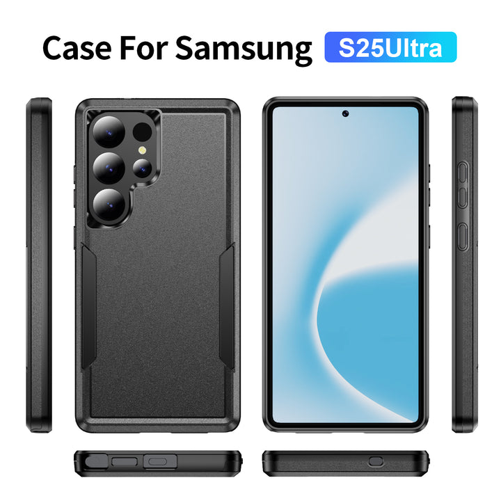 Heavy Duty Strong Armor Hybrid Trailblazer Case Cover, Shockproof Defender, Full Protection for Samsung Galaxy S25 Ultra 5G