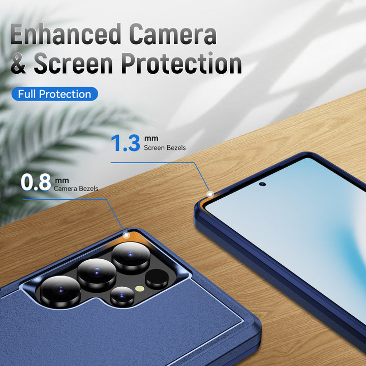 Heavy Duty Strong Armor Hybrid Trailblazer Case Cover, Shockproof Defender, Full Protection for Samsung Galaxy S25 Ultra 5G