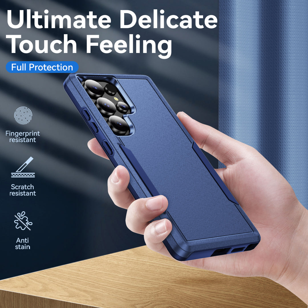Heavy Duty Strong Armor Hybrid Trailblazer Case Cover, Shockproof Defender, Full Protection for Samsung Galaxy S25 Ultra 5G