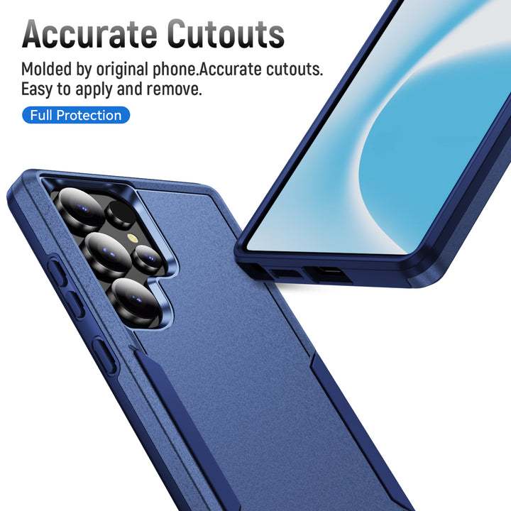 Heavy Duty Strong Armor Hybrid Trailblazer Case Cover, Shockproof Defender, Full Protection for Samsung Galaxy S25 Ultra 5G