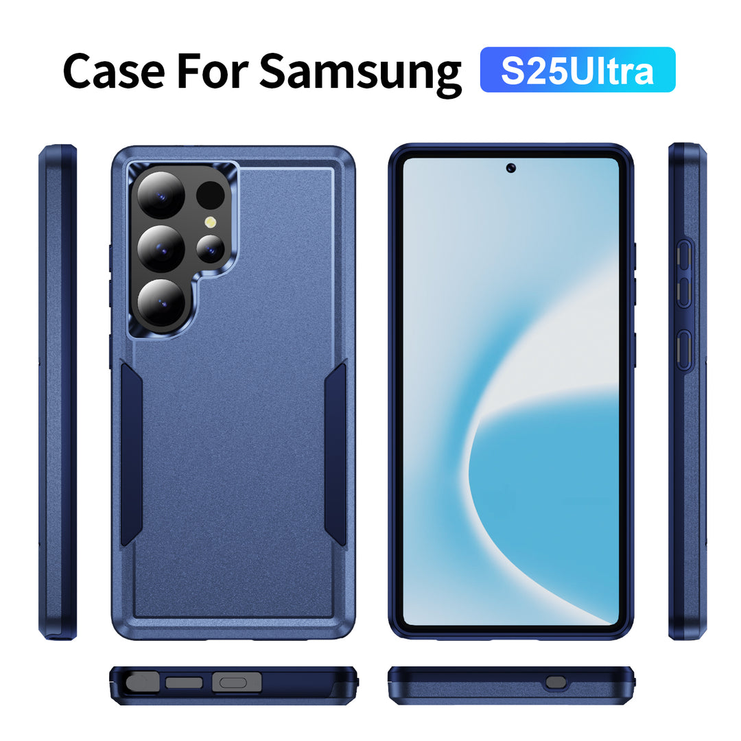 Heavy Duty Strong Armor Hybrid Trailblazer Case Cover, Shockproof Defender, Full Protection for Samsung Galaxy S25 Ultra 5G