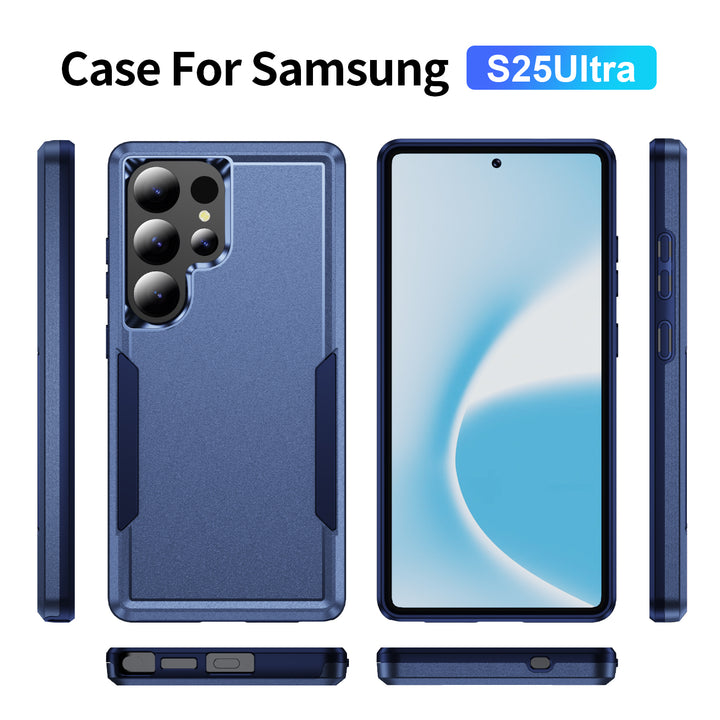 Heavy Duty Strong Armor Hybrid Trailblazer Case Cover, Shockproof Defender, Full Protection for Samsung Galaxy S25 Ultra 5G