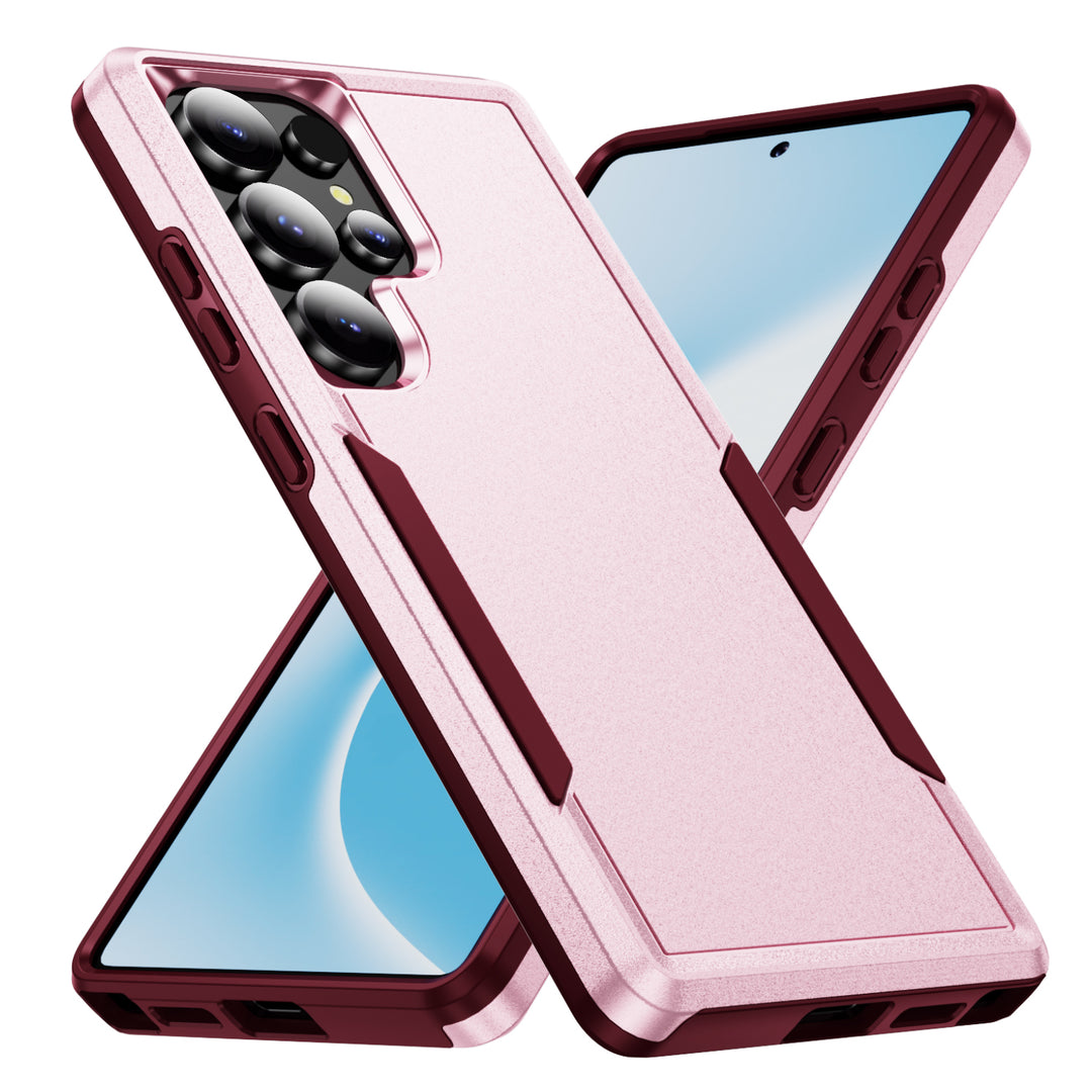 Heavy Duty Strong Armor Hybrid Trailblazer Case Cover, Shockproof Defender, Full Protection for Samsung Galaxy S25 Ultra 5G