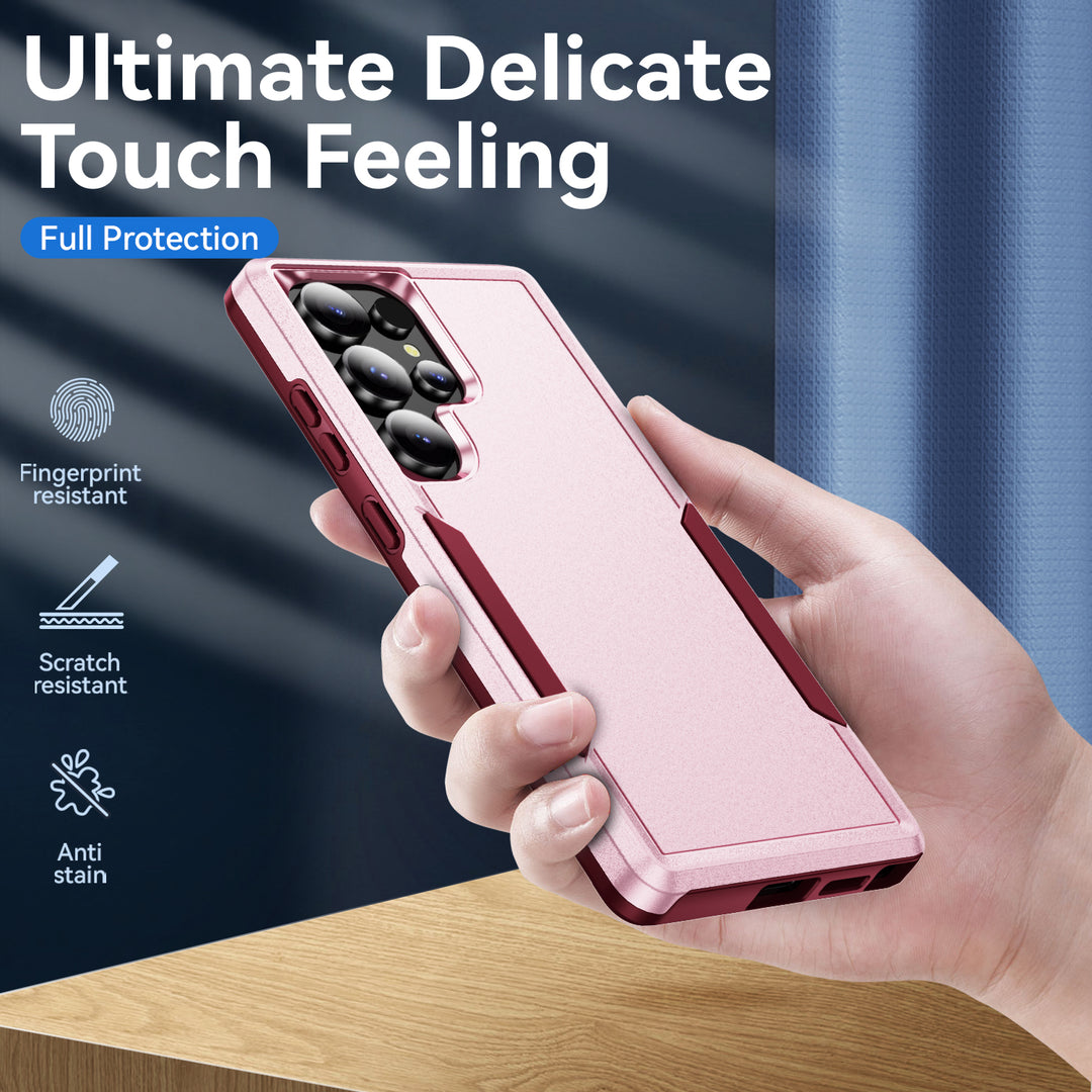 Heavy Duty Strong Armor Hybrid Trailblazer Case Cover, Shockproof Defender, Full Protection for Samsung Galaxy S25 Ultra 5G