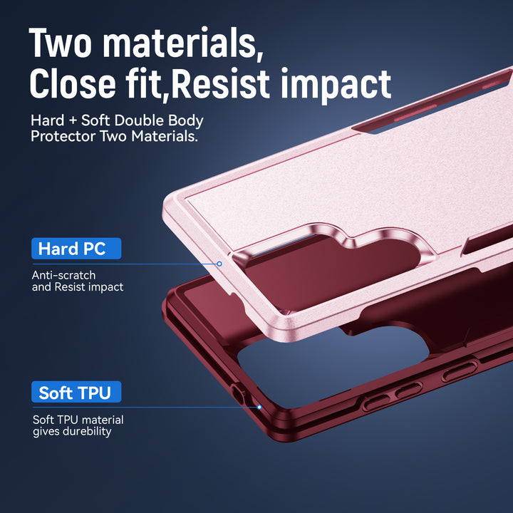 Heavy Duty Strong Armor Hybrid Trailblazer Case Cover, Shockproof Defender, Full Protection for Samsung Galaxy S25 Ultra 5G