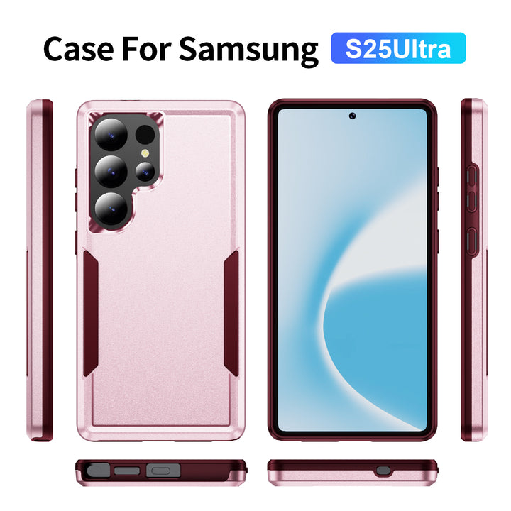 Heavy Duty Strong Armor Hybrid Trailblazer Case Cover, Shockproof Defender, Full Protection for Samsung Galaxy S25 Ultra 5G