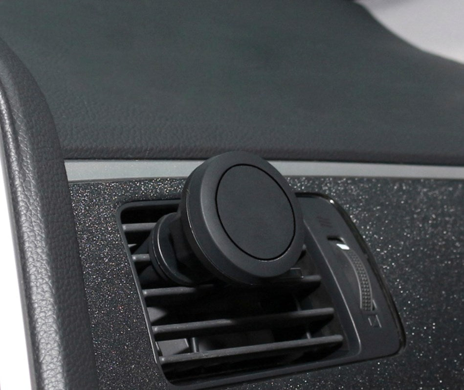 Universal Magnetic Air Vent Car Mount Holder, Secure 360° Rotation, Easy One-Hand Use, Strong Grip