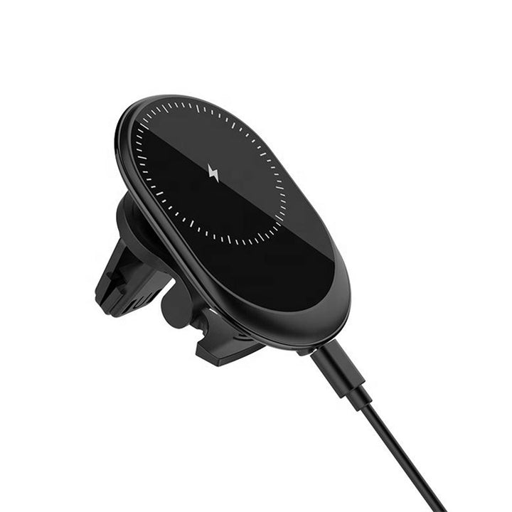 Magnetic MagSafe Wireless Charging Air Vent Car Mount Phone Holder with Strong Magnet and 10W Fast Charge