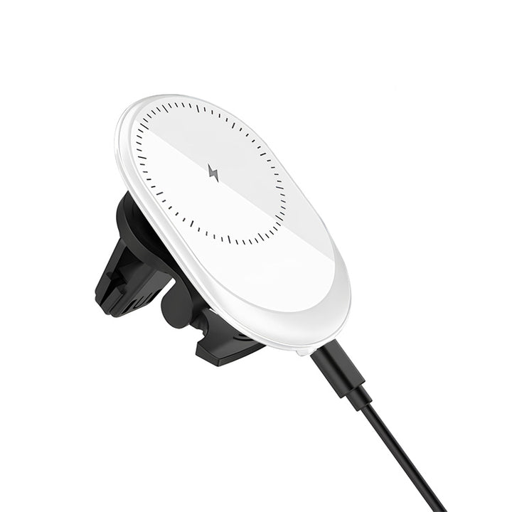 Magnetic MagSafe Wireless Charging Air Vent Car Mount Phone Holder with Strong Magnet and 10W Fast Charge