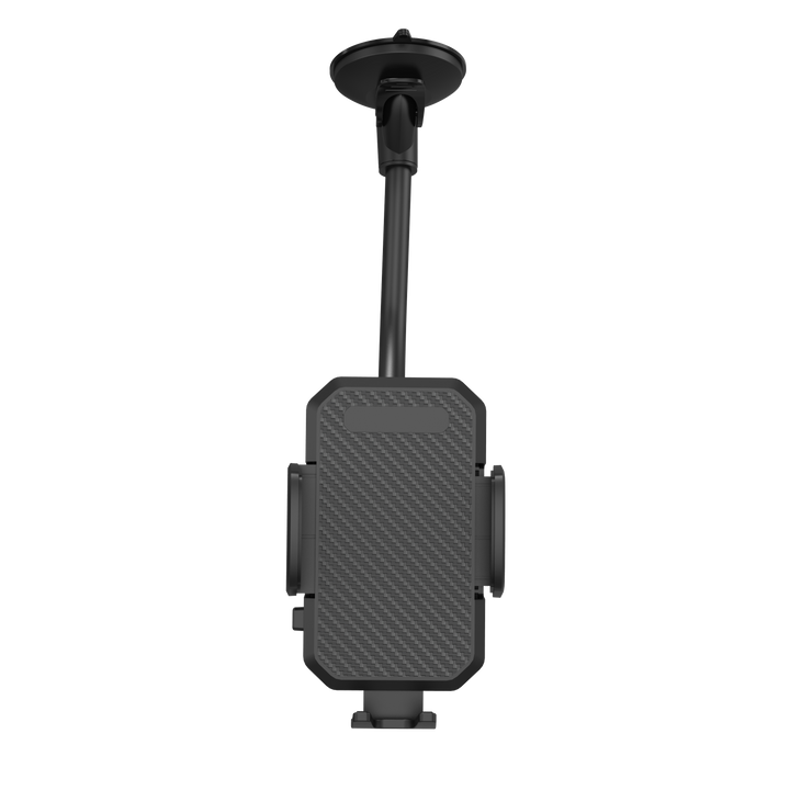 Gooseneck Long Arm Car Windshield Dashboard Phone Mount Holder with Suction Cup & 360° Rotation