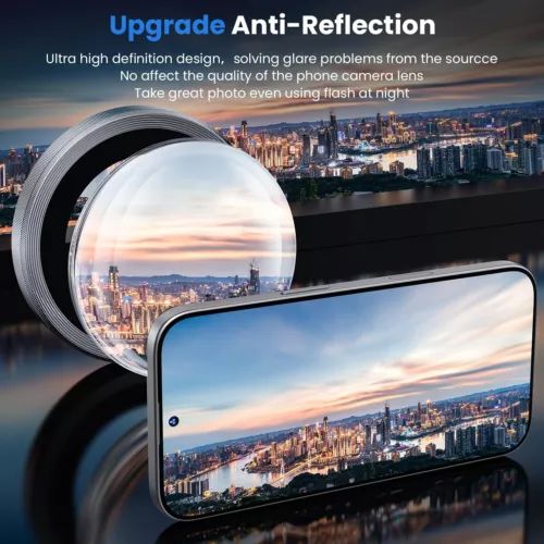 Premium Guard Titanium Alloy HD Tempered Glass Camera Lens Protector – Ultra Clear, Full Protection, Durable for Apple iPhone 16, iPhone 16 Plus