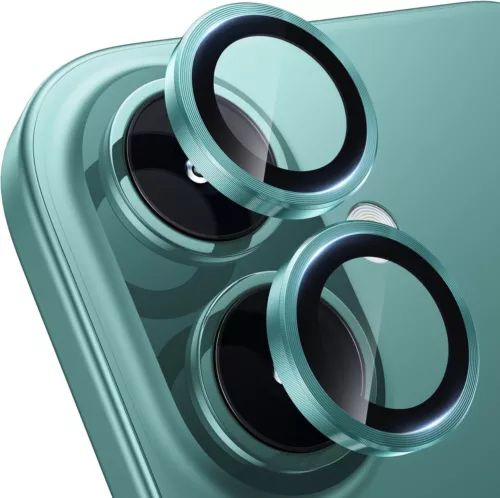 Premium Guard Titanium Alloy HD Tempered Glass Camera Lens Protector – Ultra Clear, Full Protection, Durable for Apple iPhone 16, iPhone 16 Plus