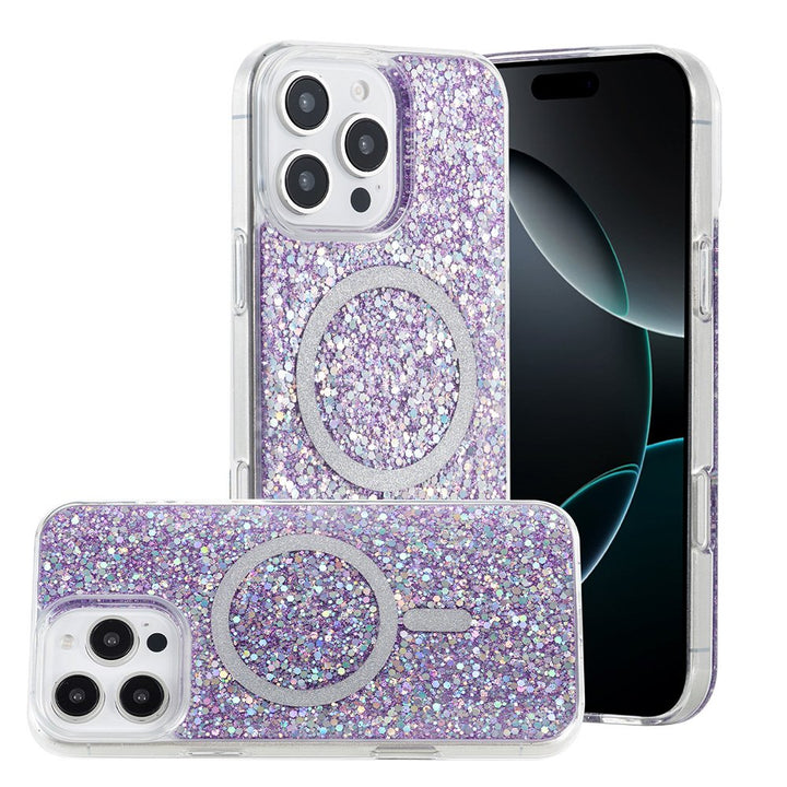 Glitter Sparkle MagSafe Case for iPhone 16 Pro Max