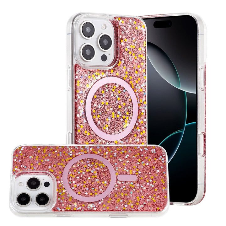 Glitter Sparkle MagSafe Case for iPhone 16 Pro Max