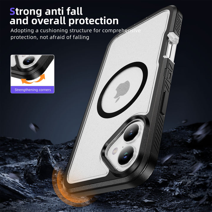 Heavy Duty Rugged Guardian Defender Armor Magsafe Protection Case with Shockproof Hybrid Design for Apple iPhone 16
