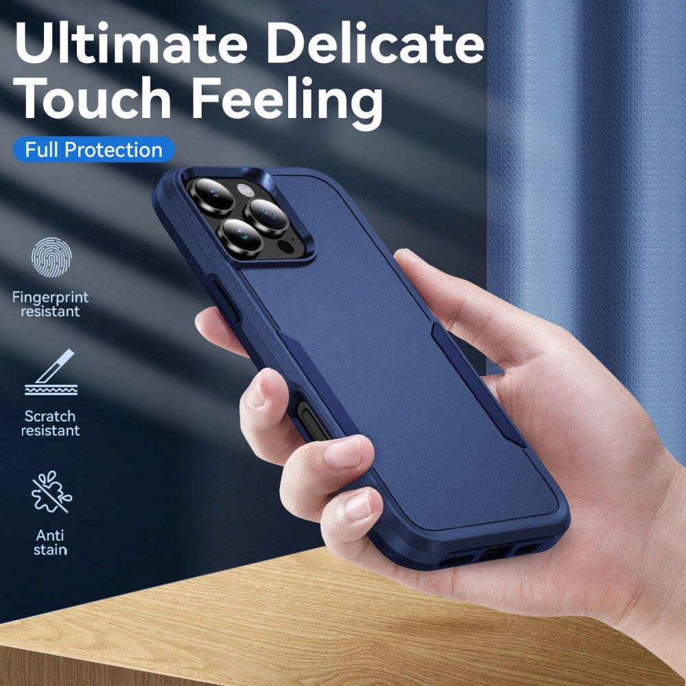 Heavy Duty Strong Armor Hybrid Trailblazer Case Cover for Apple iPhone 16 Pro Max
