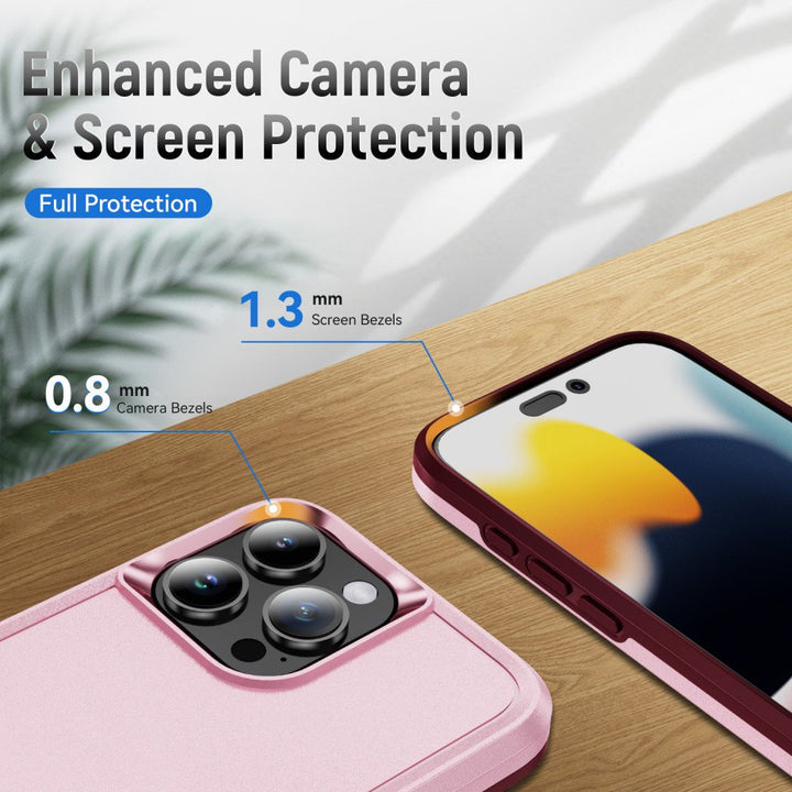 Heavy Duty Strong Armor Hybrid Trailblazer Case Cover for Apple iPhone 16 Pro Max